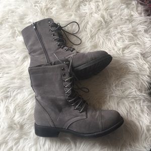 JustFab Grey Boots